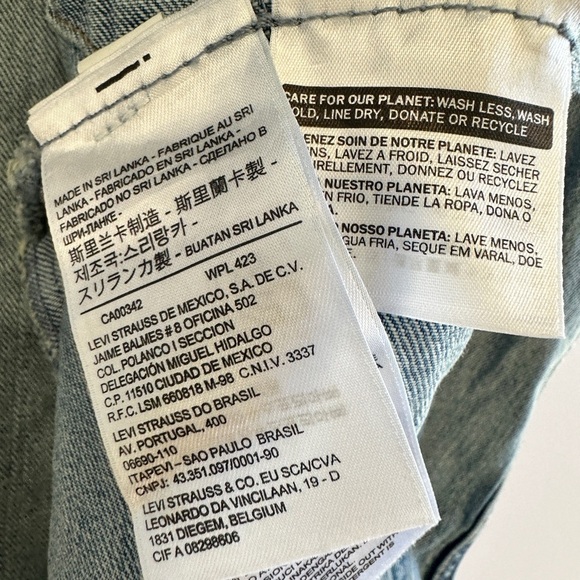 Vintage Style Levi’s Denim Jacket – Classic Trucker Style Size Large - Picture 5 of 12